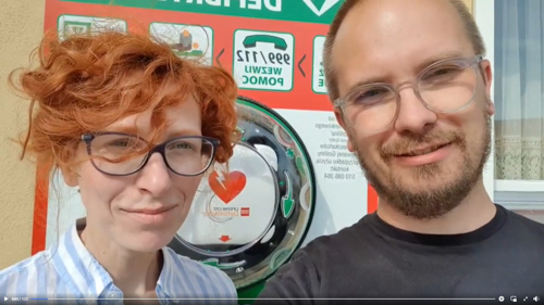 Defibrylator AED Murowana Goślina 
