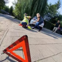 Wypadek komunikacyjny pierwsza pomoc